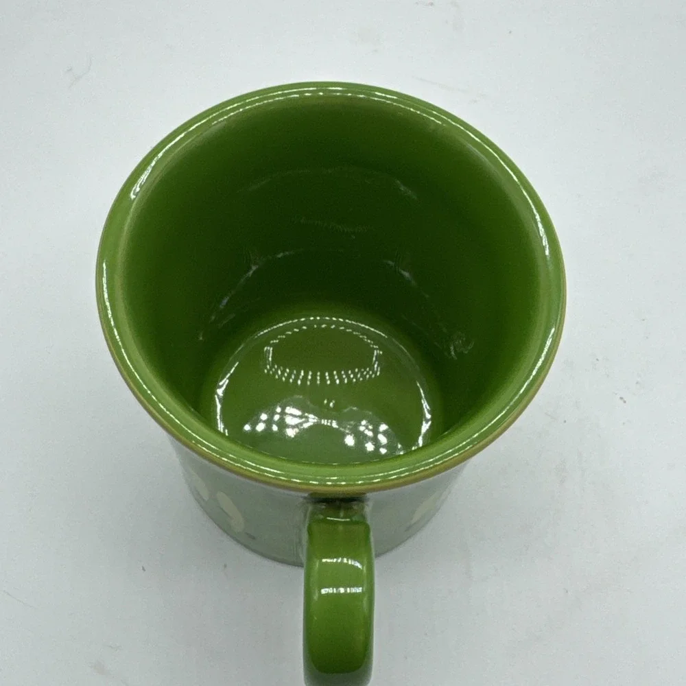 Fiesta Kiwi Ring Handle Mug HTF Fiestaware
